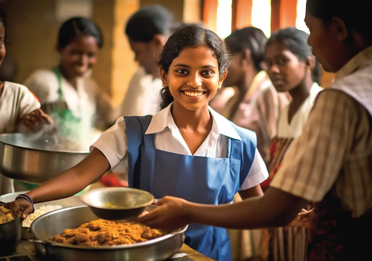 Group smiling, ready for anything.
